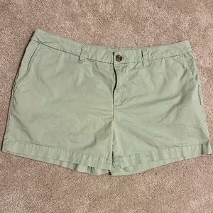 Light mint green shorts size 16